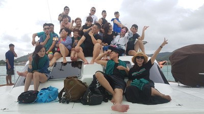 108學年度進修部二技2-1班級泰國畢業旅行圖片